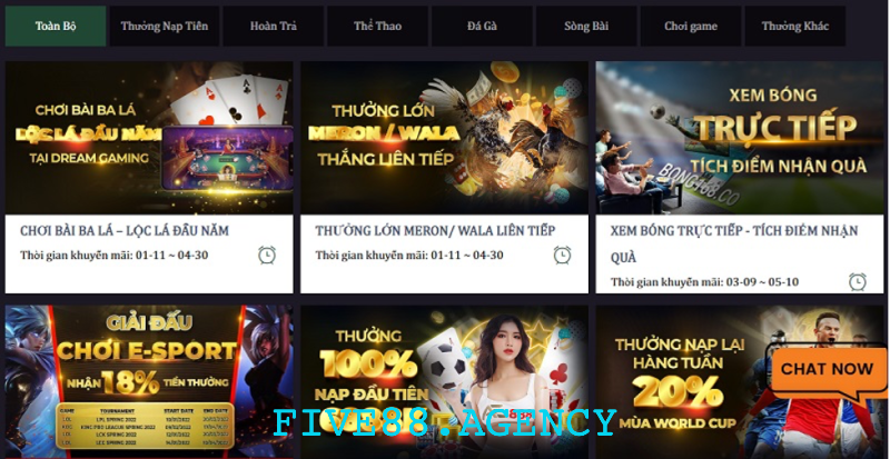 Trải nghiệm nhà cái Five88