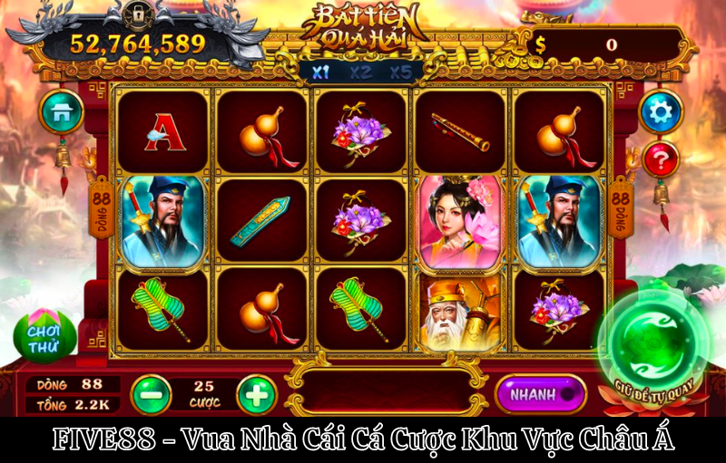 Giới thiệu Bát tiên quá hải Five88