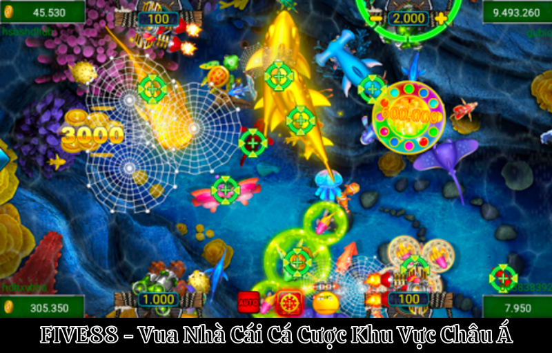 Ưu điểm khi chơi săn hũ Vua săn cá Five88